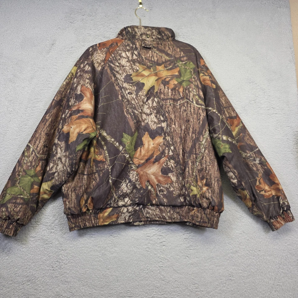 Woolrich Jacket Mens 3XL Zip Up Camo Quilted Lined Outdoor Guide Hunting Sports - Image 3 of 4