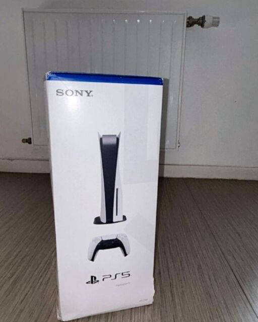 Sony PS5 Digital Edition Console - Blanc
