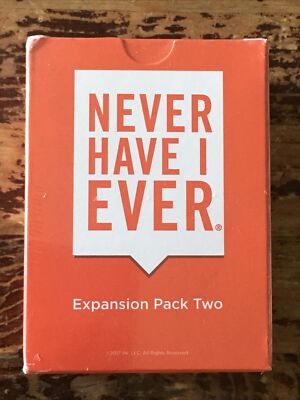 NEVER HAVE I EVER Expansion Pack Two
