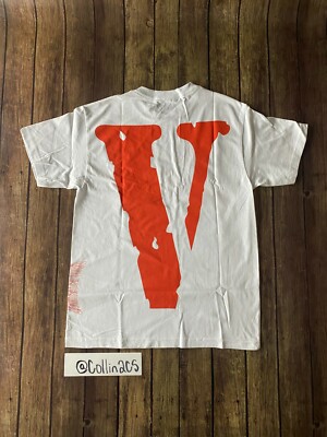 New VLONE x NAV White Bad Habits Good Intentions Tee 100