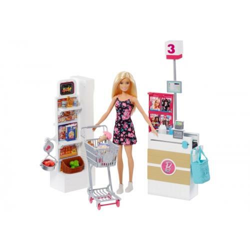 Mattel GmbH-mattel frp01 barbie súpermercado y muñeca Juguetes juguete maletero nuevo Mattel GmbH-mattel frp01 barbie súpermercado y muñeca Juguetes juguete maletero nuevo