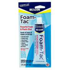 Beacon Foam-Tac 2oz Foam Adhesive Glue - Great for EPP EPO Depron Carbon  Balsa