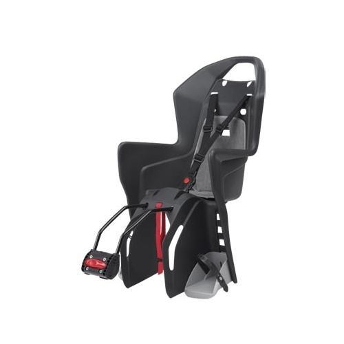 Porte-bébé sur cadre Polisport Koolah avec coussin amovible et harnais 3 points