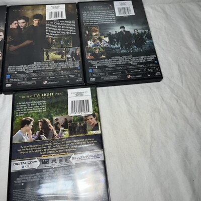The Twilight Saga 4-Movie Collection DVD Set | eBay