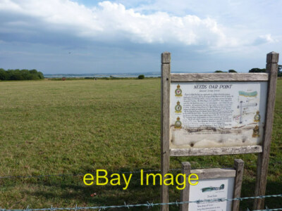 Photo 6x4 Needs Oar Point airfield site  c2013