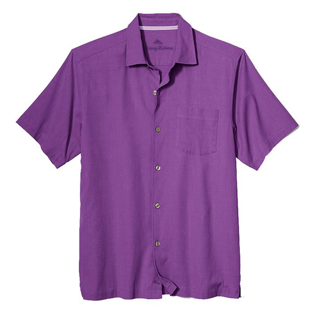 Tommy Bahama Camp Silk Shirt Catalina Stretch Twill T321430 Men's 2xl