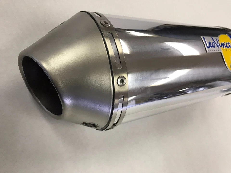 Yamaha YZF R1 2009-2014 Leo Vince Sistema de escape ilimitado antideslizante pulido Foto 4 de 4