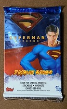 2006 Topps Superman Returns trading card Pack! Brand New! US Seller!