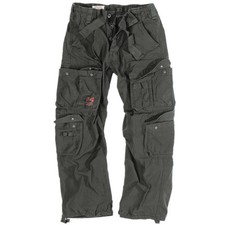 SURPLUS MENS COMBAT TROUSERS ARMY CARGO WORK WEAR PANTS CASUAL US VINTAGE BLACK