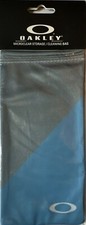 Oakley AGILITY BLUE W/GREY Sunglass Microfiber Microbag Storage Bag Pouch