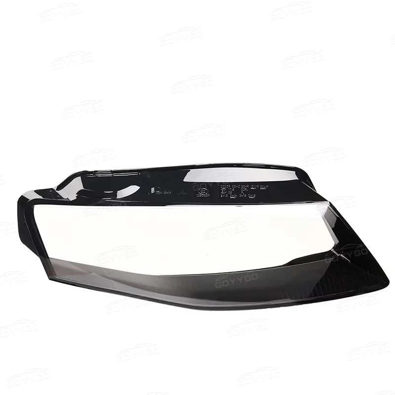 Pair Headlight Glass Lens Diffuser Lens Cover For Audi A4 B8 2009-2012 - Image 2 of 4