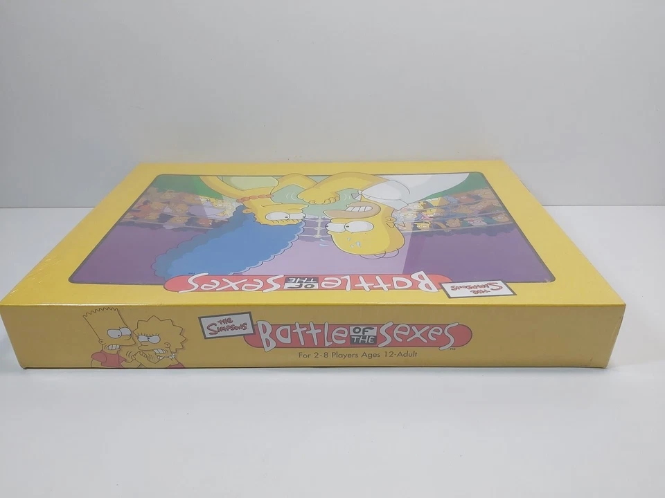 The Simpsons Battle Of The Sexes Board Game New Sealed  - Image 3 of 4