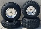 Honda Trx 90 Trx90 Atv Quad Front Rear Polished Wheels Tires