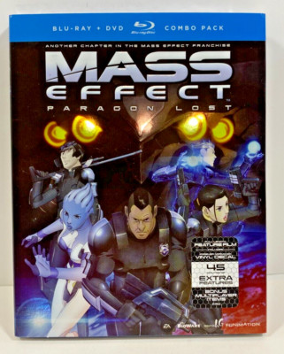 Mass Effect Paragon Lost Blu Ray DVD New Sealed