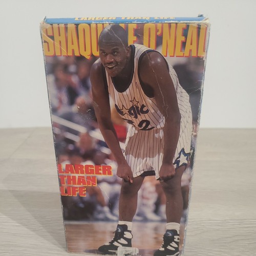 Shaquille O'Neal - Larger Than Life (VHS, 1995) Shaq NBA - Picture 7 of 8