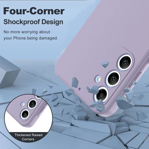 For Samsung Galaxy A05 A15 A25 A55 5G Silicone TPU Soft Phone Case Tempered film - Picture 20 of 47
