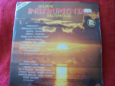 V. A. - Goldene Instrumental Welterfolge  German Delta D-LP  OVP