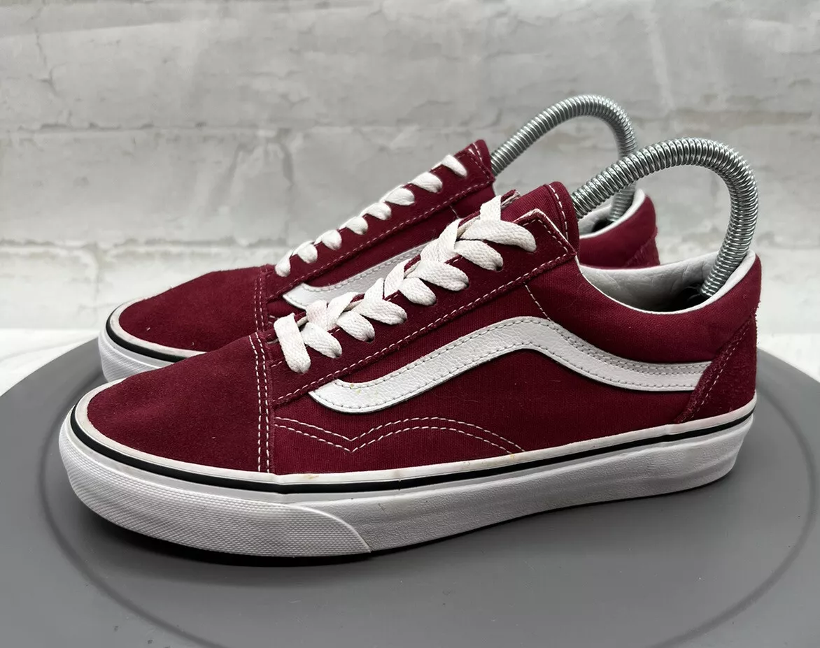 Vans Old Skool Red Primary Checkerboard Lace Up Sneakers Women's Size 7 | Womens  sneakers, Sneakers, Vans