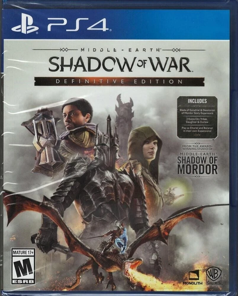 Middle-earth: Shadow of War Definitive Edition - What's included