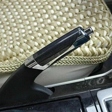 1x Universal Carbon Fiber Car Parts Hand Brake Cover Protector Auto Accessories
