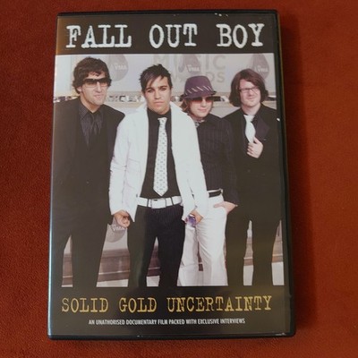 Fall Out Boy - Solid Gold Uncertainty DVD 2006 Emo Scene Music Rock Documentary