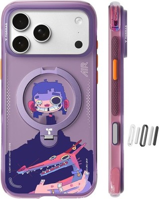 TORRAS Ostand Q3 Air Exclusive für iPhone 17 Pro Max hülle Lila