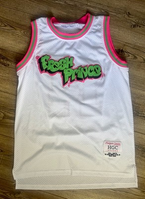Fresh Prince Basketball Jersey Will Smith Headgear Classics Mens Size Small NEW
