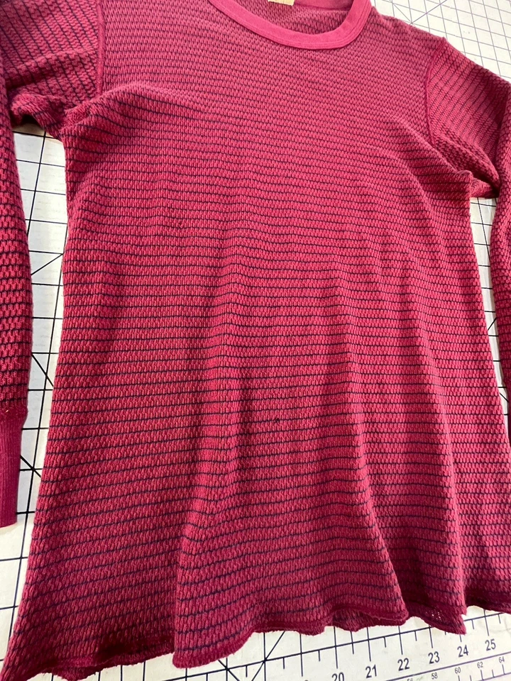 Vintage 70s 80s JE Morgan Super John Long Jon Thermal Surf Stripe T Shirt Thin - Image 4 of 4