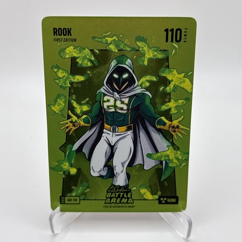 2026 Bo Jackson Battle Arena Green Battlefoil Glow `Rook` Brent Rooker SSP