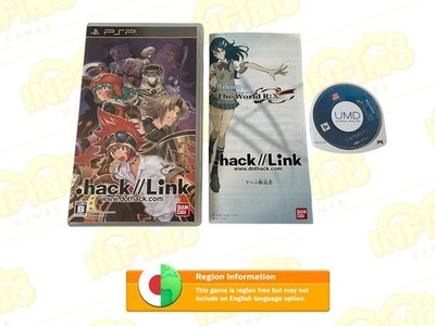 Dot Hack Link .hack link - PSP PlayStation Portable - Region Free JP