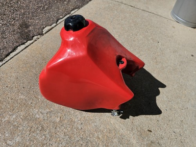 #ad #ad Clarke Oversized Fuel Gas Tank 4.3 Gallon Red Fits HONDA XR650R 2000 2007 $170.00