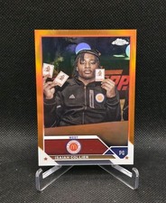 2023 Chrome McDonald's All American #14 Isaiah Collier Orange Refractor /25