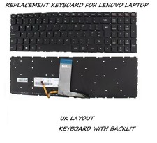 New Lenovo Yoga 500-15 UK Backlit Keyboard F158 SN20G90983 500-15IBD 500-15ISK