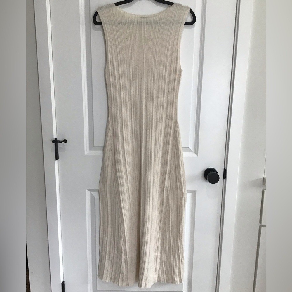 A New Day Maxi Dress Womens Large Washed Ribbed Sleeveless