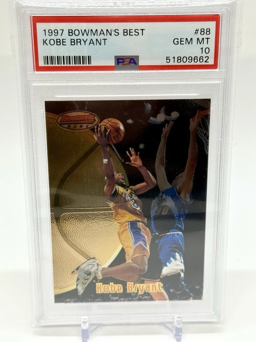Bowman Kobe Bryant Basketball 1997-98 Season Sports Trading Cards
