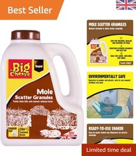 Effective Natural Mole Deterrent - 2.5kg Granules for Seamless Outdoor Gardens