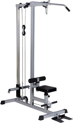 LAT Pull Down Machine Low Row Cable Fitness Exercise Body Workout Strength Train