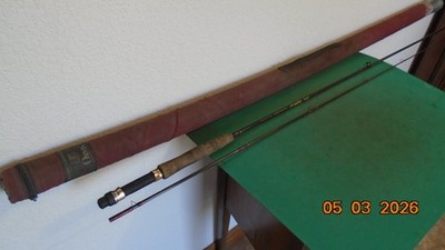 Cortland FAIRPLAY Hi-Tech Graphite 8'6'' 2Piece Fly Rod Line WT. 6/7 /Orvis Case