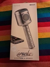 IWAVE BLUETOOTH WIRELESS KARAOKE MICROPHONE  SPEAKER 10 WATT SPEAKER DRIVER UNI