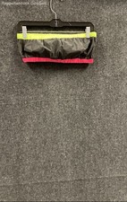 Daisy Women's Vintage 80s Parachute Pants Bandeau Outfit Black Pink Neon Sz S