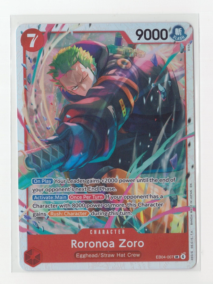 Roronoa Zoro EB04-007 Adventure on Kami's Island for sale | eBay