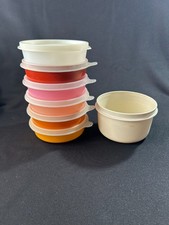 Tupperware vintage "Little Wonder" bowls w/Lids Set Of 6