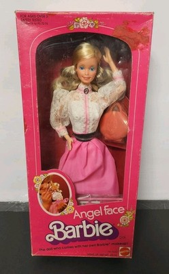 Mattel Angel Face Barbie Doll 12in Blonde Blue Eyes Vintage 5640 Original Box