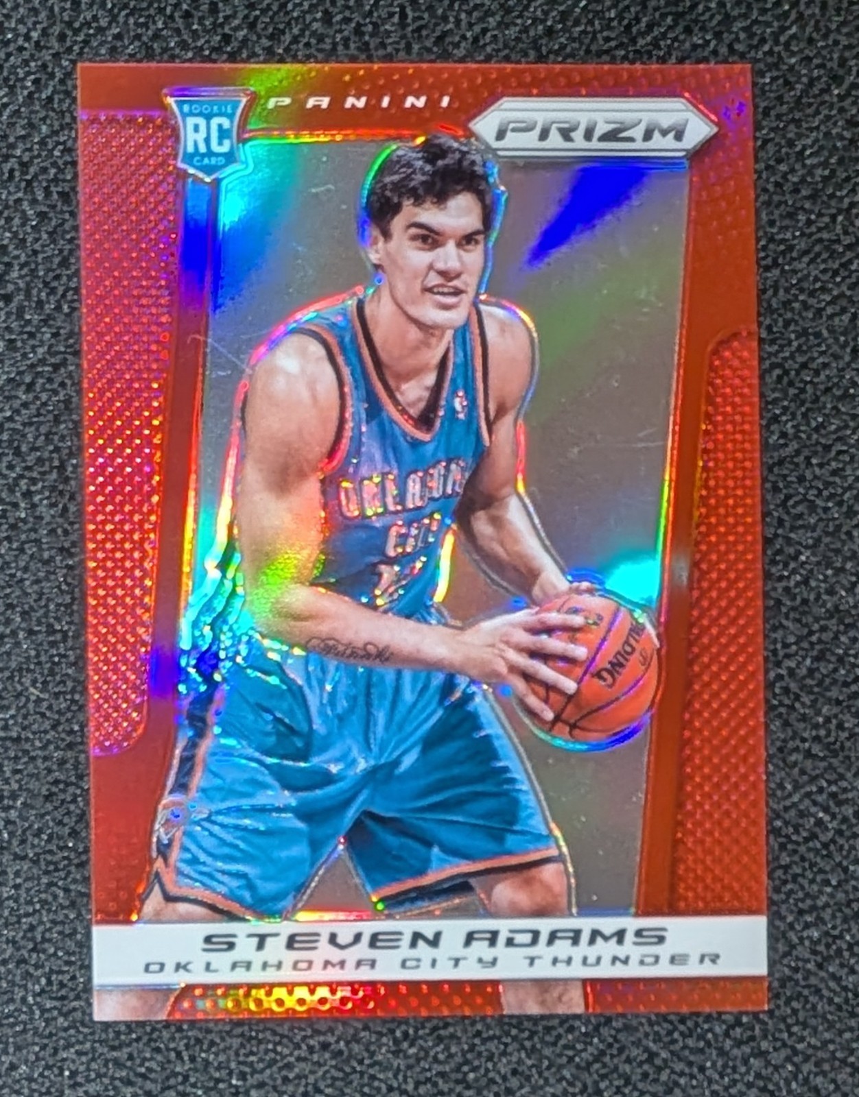 STEVEN ADAMS 2013-14 PANINI PRIZM PRIZMS RED RC ROOKIE THUNDER SP SSP