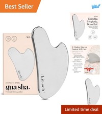 Stainless Steel Gua Sha Facial Tools - Guasha Tool for Face, Face Sculpting T...