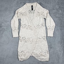 Blusa Pretty Little Liars By Aeropostale para mujer M túnica blanca crochet