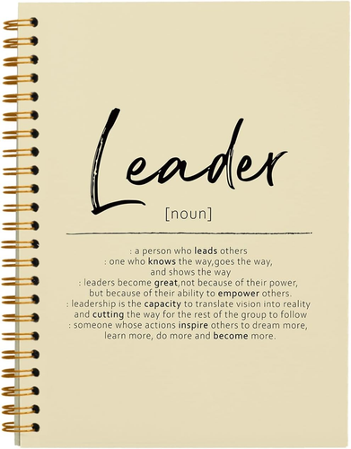 Leader Notebook Thank You Gifts for Leader, Meeting Notebook for Work, Appreciation ...