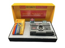 Kodak Instamatic 304 Vintage Film Camera, Instruction Man., IOB