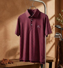 NEW Rhoback The wicked Men's Short Sleeve Performance Polo