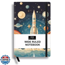 RICCO BELLO Wide Ruled Hardcover Diary Journal School Notebook for Kids, Twee